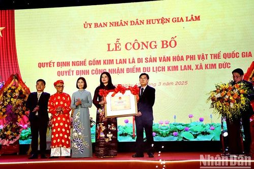 Nghề gốm Kim Lan: Di sản văn hóa phi vật thể quốc gia mới của Thủ đô