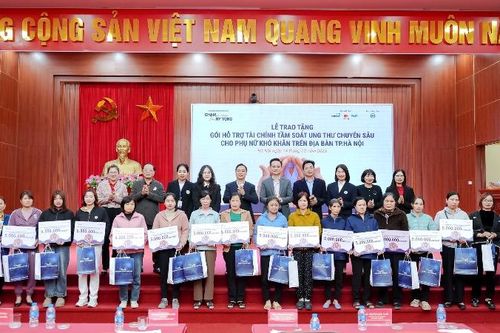 Hỗ trợ tài chính cho 200 phụ nữ có nguy cơ cao mắc bệnh ung thư