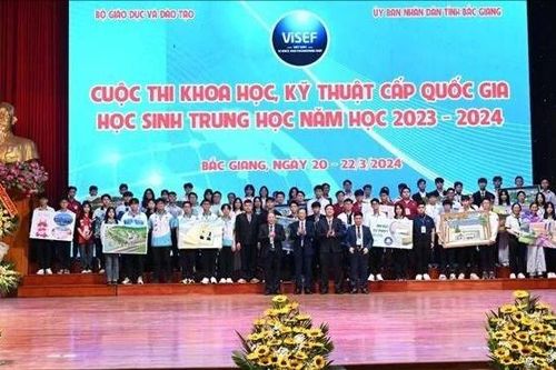 212 dự án của học sinh dự thi nghiên cứu khoa học kỹ thuật cấp quốc gia năm 2025