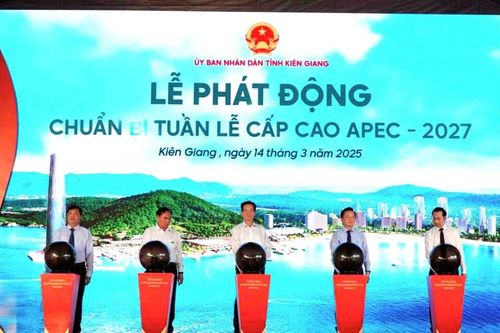 Kiên Giang phát động chuẩn bị tuần lễ cấp cao APEC 2027