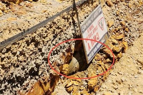 Phát hiện vật thể lạ nghi bom giữa trung tâm Đà Lạt