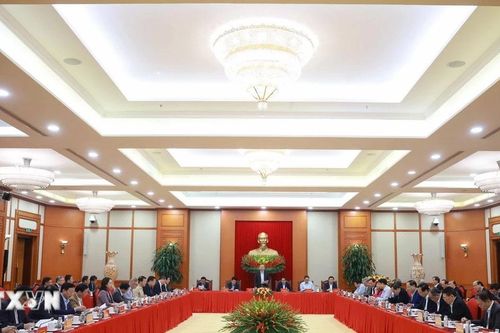 Tổng Bí thư Tô Lâm chủ trì phiên họp Tiểu ban Văn kiện Đại hội XIV của Đảng