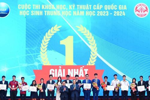Hơn 200 dự án tranh giải thi nghiên cứu khoa học cấp quốc gia dành cho học sinh