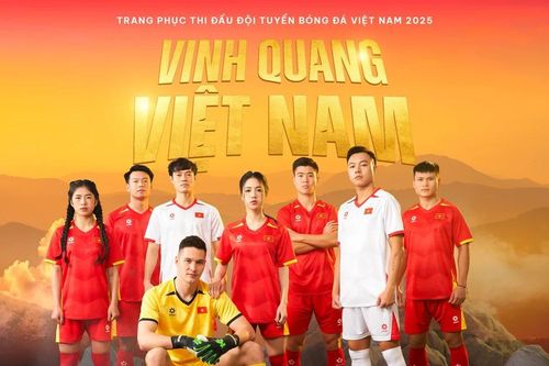 Đội tuyển Việt Nam ra mắt mẫu trang phục mới trước thềm Vòng loại Asian Cup