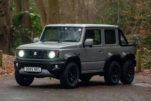 Ngắm SUV Suzuki Jimny độ 6 bánh