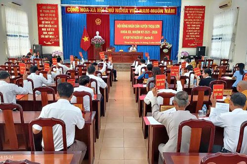 HĐND huyện Thoại Sơn tổ chức kỳ họp lần thứ 17 (chuyên đề)