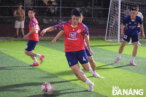 20 đội tranh tài giải bóng đá Hội Cơ điện thành phố Đà Nẵng