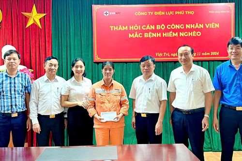 Công ty Điện lực Phú Thọ: Gắn hoạt động sản xuất kinh doanh với công tác an sinh xã hội