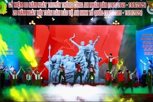 Khai mạc Hội trại Tuổi trẻ Vì an ninh Tổ quốc khu vực phía Bắc