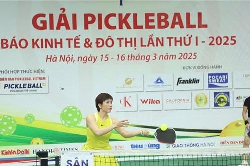 Khai mạc Giải Pickleball Báo Kinh tế & Đô thị lần thứ I-2025