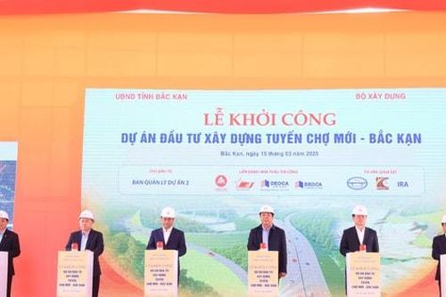Khởi công cao tốc Chợ Mới-Bắc Kạn, hoàn chỉnh hành lang kết nối Thủ đô Hà Nội