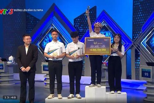 Nữ sinh Cần Thơ giành chiến thắng thuyết phục tại Đường Lên Đỉnh Olympia