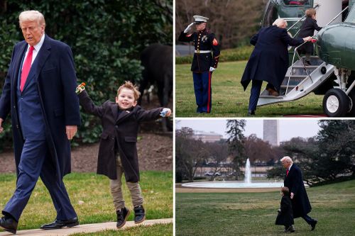 Video con trai tỷ phú Elon Musk vui đùa bên Tổng thống Mỹ Donald Trump