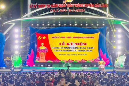 Kỷ niệm 50 năm Ngày vùng đất cuối cùng ở Quảng Trị được giải phóng