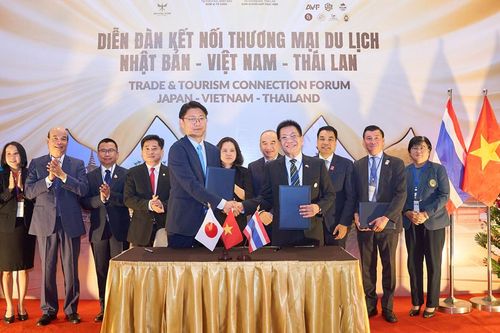 Việt Nam, Nhật Bản, Thái Lan chung tay phát triển thương mại và du lịch