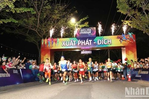 Hơn 5.000 vận động viên tham gia Giải bán Marathon Biên Hòa