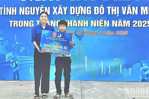 Nữ sinh lớp 10 dành tiền tiết kiệm 60 triệu đồng xây nhà nhân ái