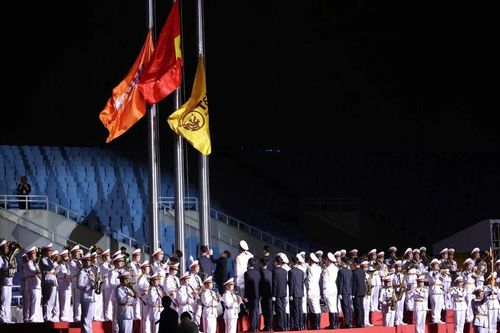 Nghi thức chào cờ và hát 'Quốc ca' lập kỷ lục Việt Nam