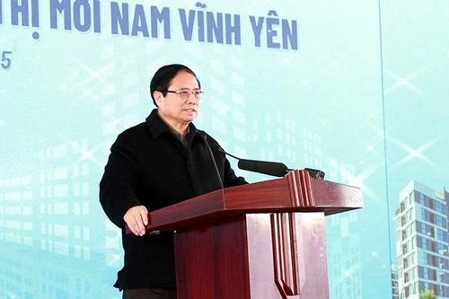 Thủ tướng bấm nút khởi công Dự án nhà ở xã hội gần 7.000 tỷ đồng tại Vĩnh Phúc
