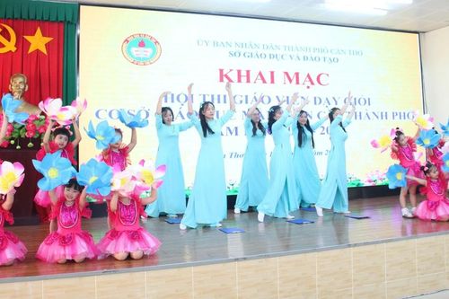 Cần Thơ: 182 giáo viên mầm non tham gia Hội thi giáo viên dạy giỏi cấp thành phố