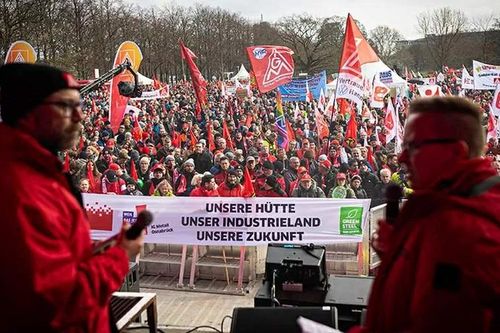 Hơn 80.000 lao động biểu tình tại 5 thành phố lớn của Đức