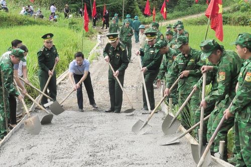 Sáng đẹp hình ảnh tuổi trẻ BĐBP trên khắp nẻo biên cương