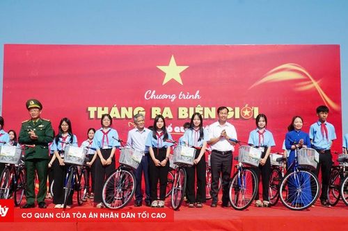 Chương trình 'Tháng Ba biên giới' - Hoạt động thiết thực vì biên cương Tổ quốc