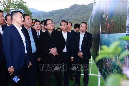 Thủ tướng thăm, khảo sát một số dự án tại tỉnh Vĩnh Phúc