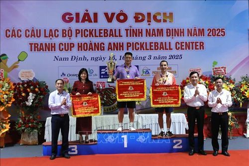 Giải Vô địch các câu lạc bộ Pickleball tỉnh Nam Định