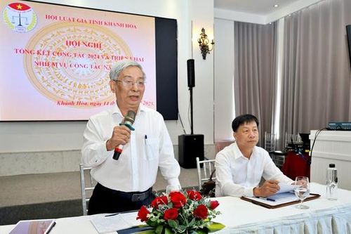 Hội luật gia tỉnh Khánh Hòa triển khai nhiệm vụ trọng tâm 2025