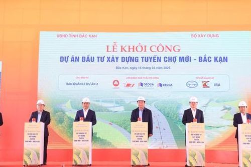 Khởi công cao tốc Chợ Mới - Bắc Kạn với tổng mức đầu tư hơn 5.700 tỷ đồng