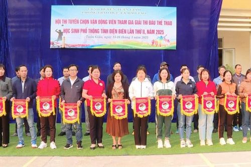 Tuần Giáo tuyển chọn vận động viên tham gia giải thể thao học sinh phổ thông tỉnh năm 2025