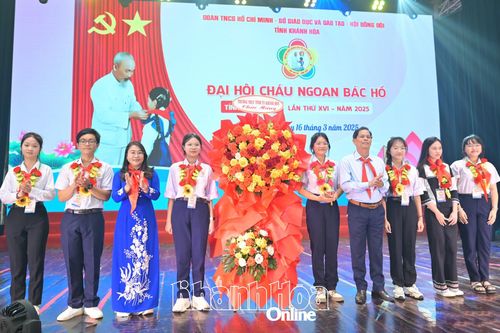 Đại hội Cháu ngoan Bác Hồ tỉnh Khánh Hòa lần thứ XVI