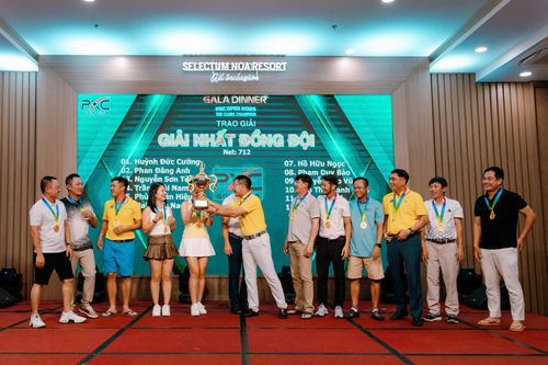 Giải Golf PXC Open 2025 - The Clubs Champion: Đội PXC Golf Club Khánh Hòa vô địch đồng đội