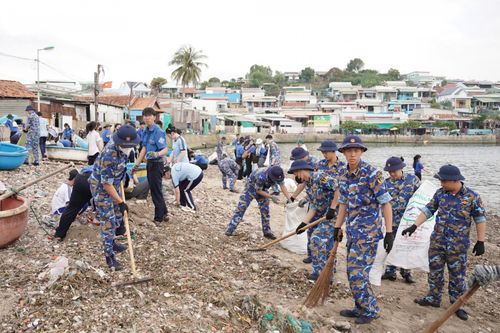 Học viện Hải quân: Hơn 1.000 cán bộ, đoàn viên tham gia hoạt động tình nguyện