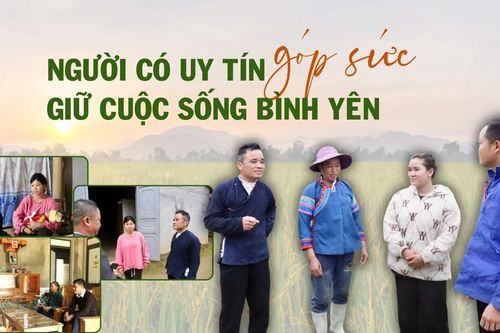 Bảo Thắng: Người có uy tín góp sức giữ cuộc sống bình yên