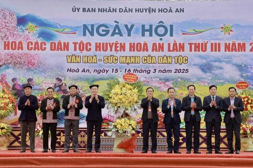 Ngày hội văn hóa các dân tộc huyện Hòa An lần thứ III