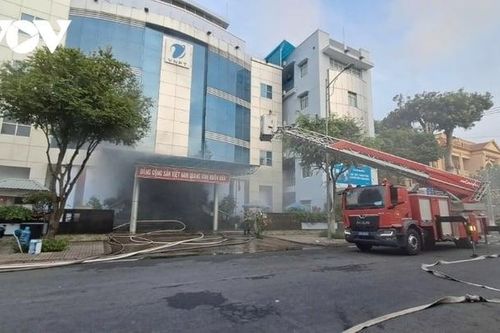 Thông tin mới nhất vụ cháy trụ sở VNPT Tiền Giang
