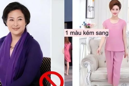 Phụ nữ trung niên nhất định đừng chọn trang phục gam màu này vì vừa kém sang lại quê mùa
