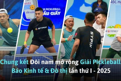 Highlight chung kết Đôi nam mở rộng: Hồng Dũng- Anh Tú vs Vũ Hoàn- Tuấn Minh
