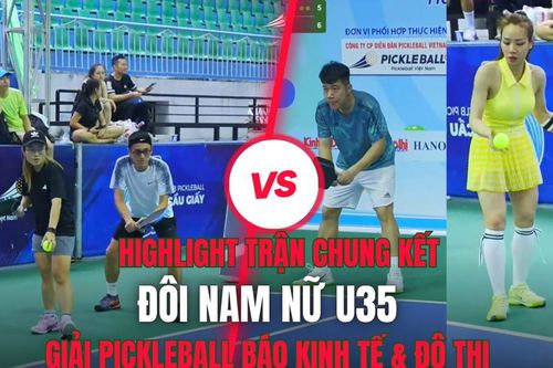 Highlight chung kết Đôi nam nữ phong trào U35: Ngọc Phong-Thùy Dương vs Phương Anh-Đức Cường