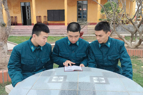 Chiến sĩ mới 5 lần hiến máu tình nguyện