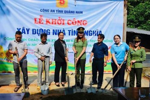 Xây nhà cho hộ dân có hoàn cảnh khó khăn