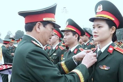 45 học viên đào tạo bác sĩ y khoa quân sự tốt nghiệp loại giỏi