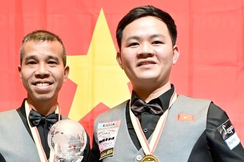 Việt Nam lỡ chức vô địch giải billiards đồng đội thế giới
