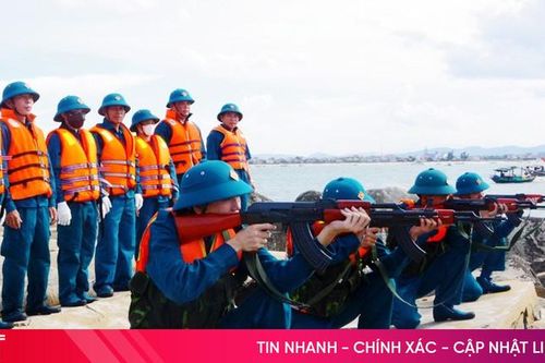 Nâng cao chất lượng huấn luyện, phát huy vai trò lực lượng dân quân biển