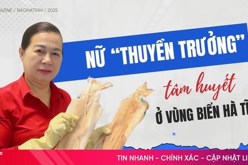 Nữ 'thuyền trưởng' tâm huyết ở vùng biển Hà Tĩnh