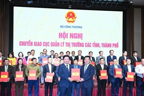 Thay đổi về mô hình tổ chức, nhưng trách nhiệm Quản lý thị trường không thay đổi