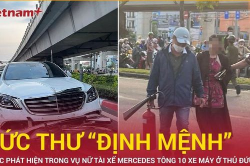 Phát hiện bức thư 'định mệnh' vụ nữ tài xế Mercedes tông 10 xe máy ở Thủ Đức