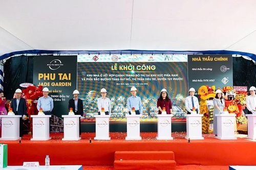 Khởi công dự án Phú Tài Jade Garden tổng vốn đầu tư hơn 860 tỷ đồng
